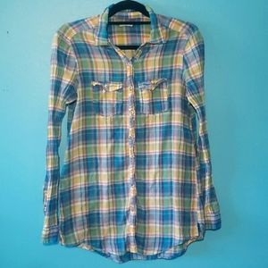Aerie long sleeve button down